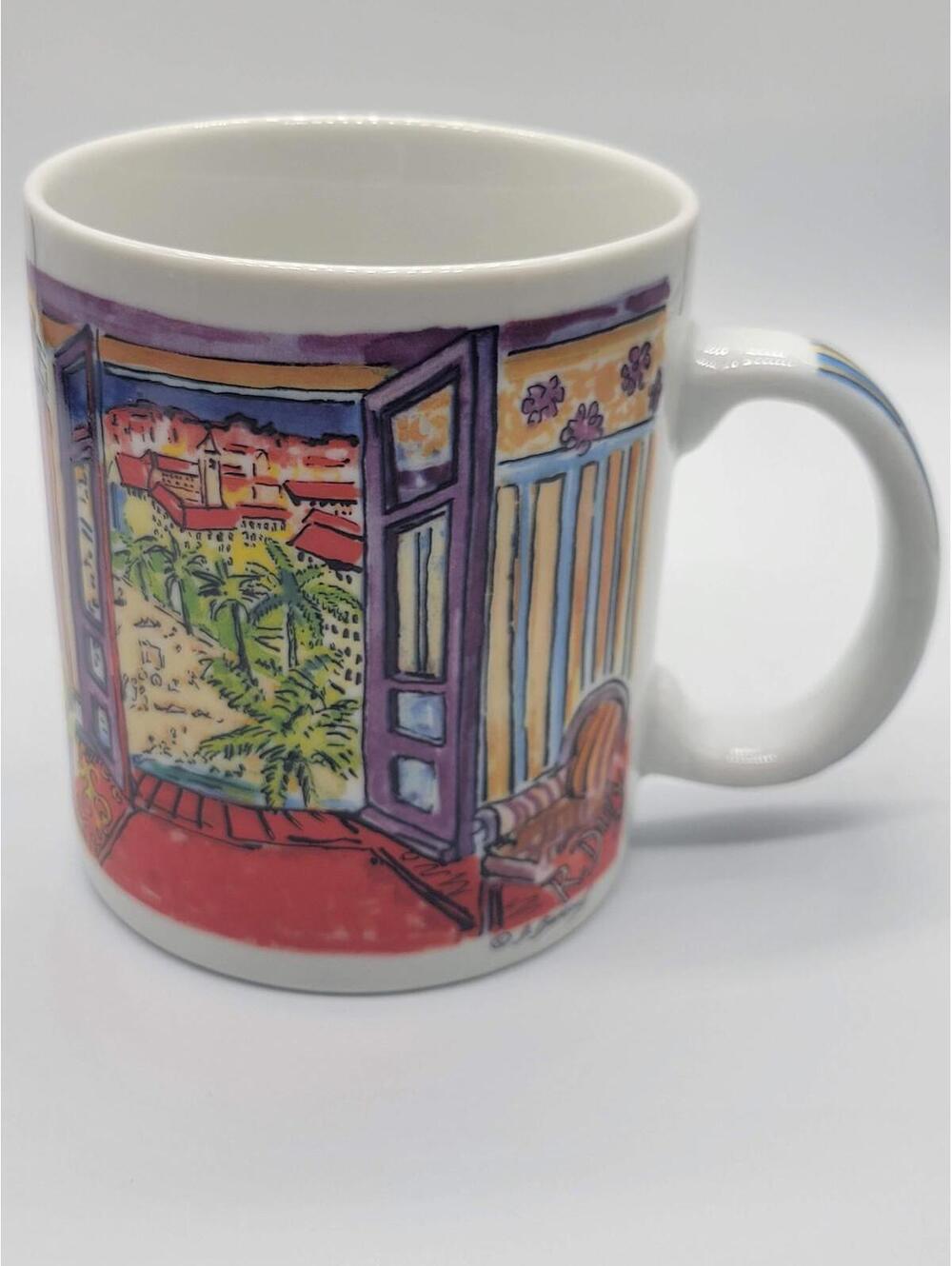 Chaleur Masters Collection Raul Dufy Coffee Mug Multicolor Art Travel Drinkware